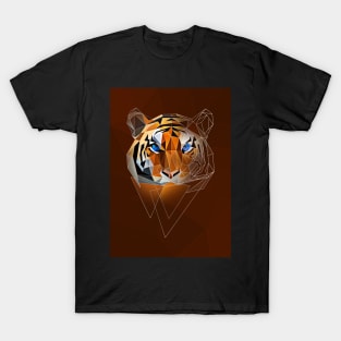 Low poly tiger T-Shirt